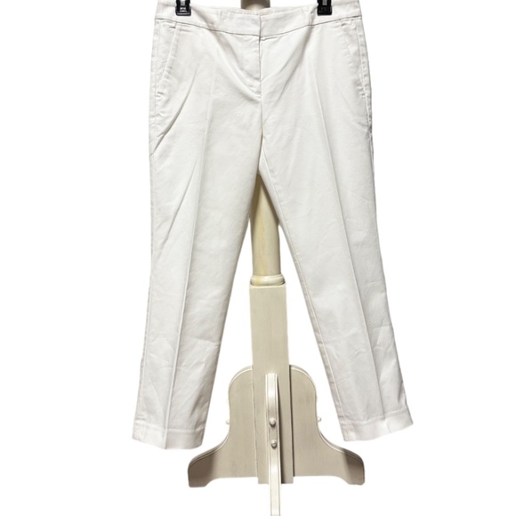 MICHAEL Michael Kors | Women's White Cropped Trousers - Picture 1 of 7